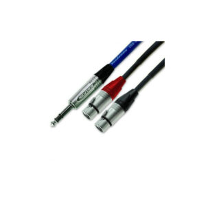 Neutrik NP3X to 2 x FXX Studio Blue Series