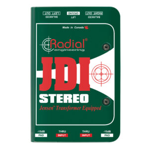 Radial JDI Premium Stereo Passive DI