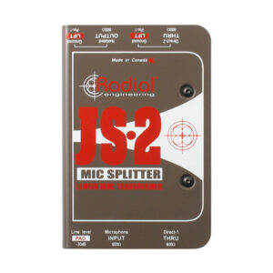 Radial JS2 Microphone Splitter