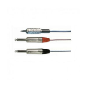 Rean Mini Jack to 2 x NP2X 1 Pair Cable (Choose Length)