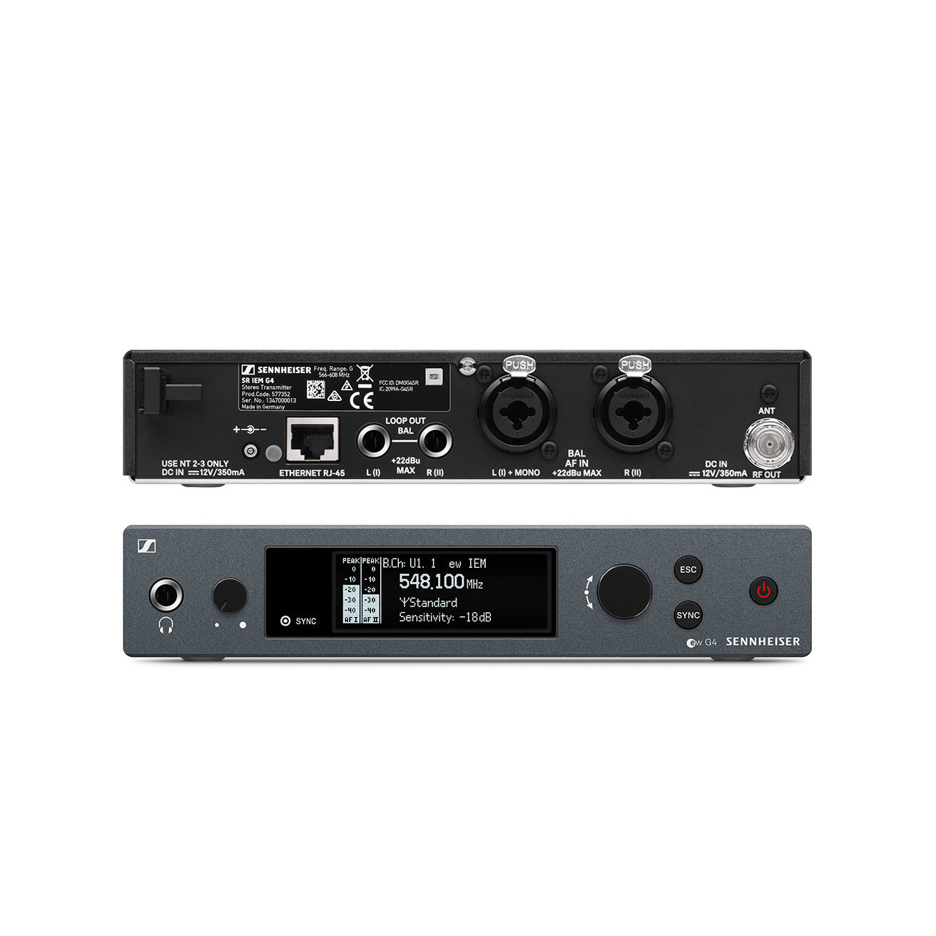 Sennheiser ew IEM G4-TWIN Wireless Monitoring Twin Set - Image 2