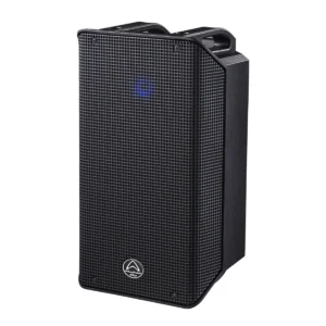 Side view of the front grille on the Wharfedale Pro Typhon AX8BT